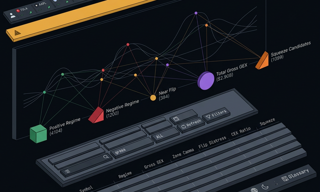 Gamma Exposure Mockup